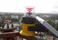 LED Solar Aviation Obstacle Light